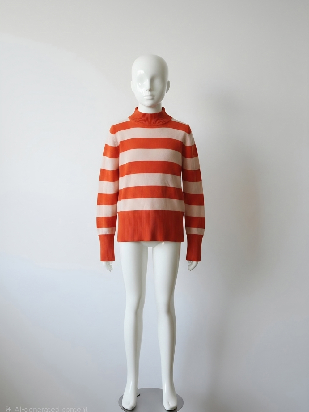 Scotch & Soda Amstetdam Red and Light Pink Striped  Sweater Girl 8/128